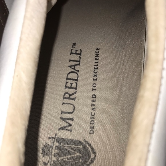 Muredale Leather Vintage Men’s Golf Saddle Shoes Cleats - Picture 14 of 15